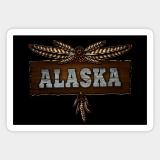 Alaskan People Magnet